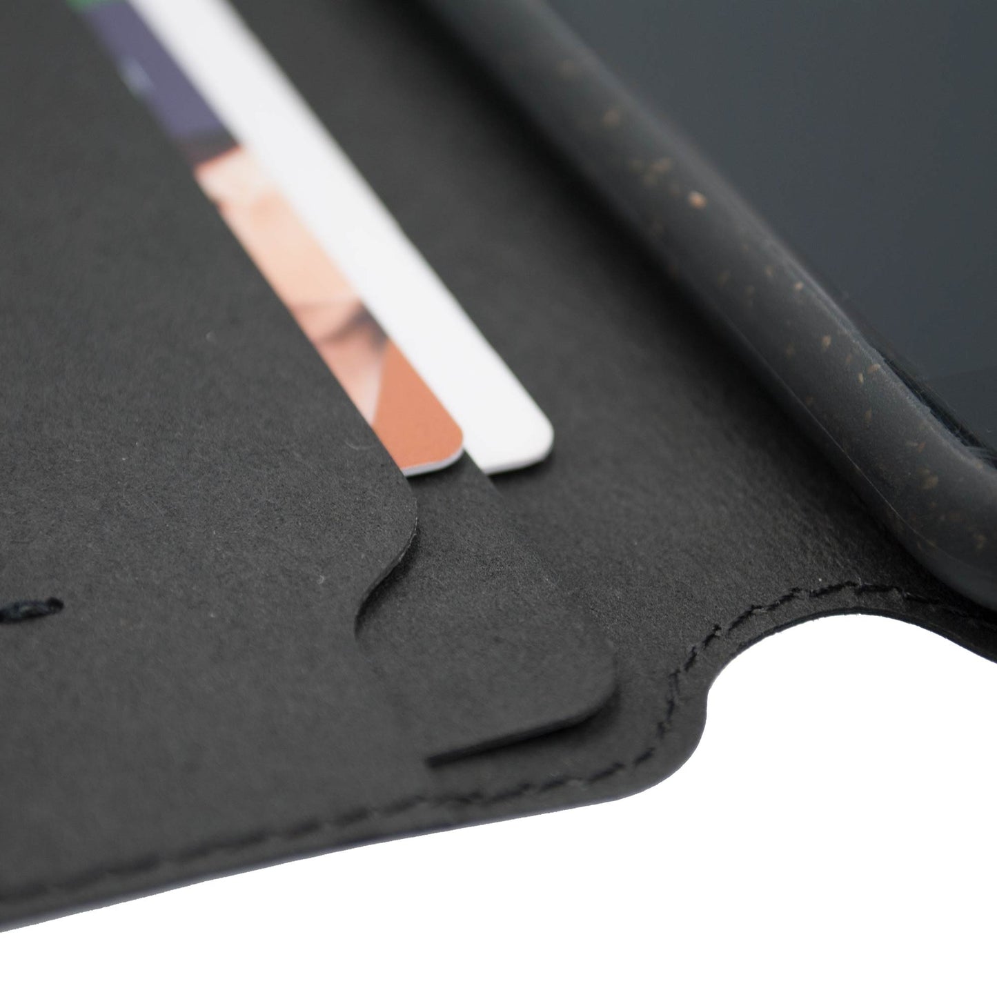 Biodegradable Flip Phone Case – Black -Plant-Based and Eco-Friendly