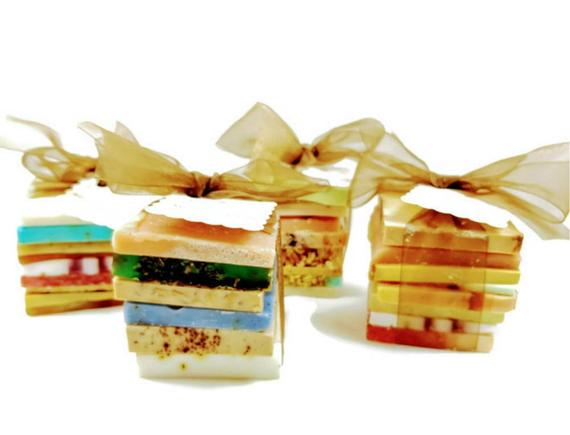 Vegan Soap Sampler – 8 Assorted Natural Soap Slices | Unpacked & Cruelty-Free