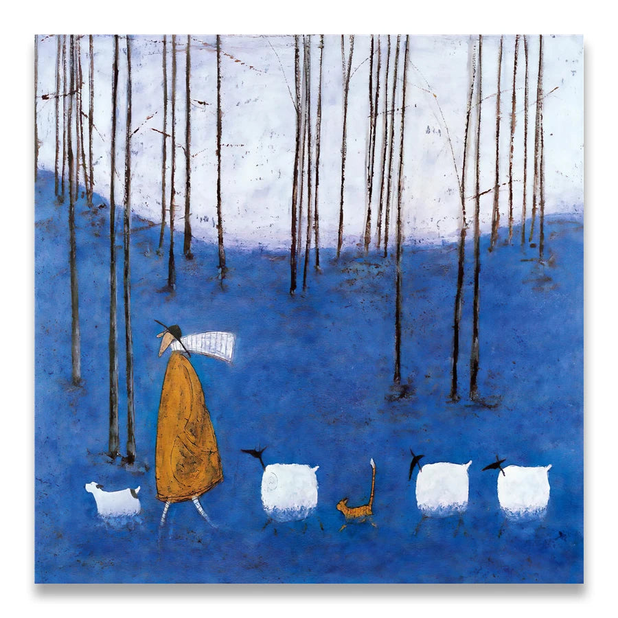 Landscape Love & Dogs Wall Art Prints – Nordic Vintage Posters (13 Styles)