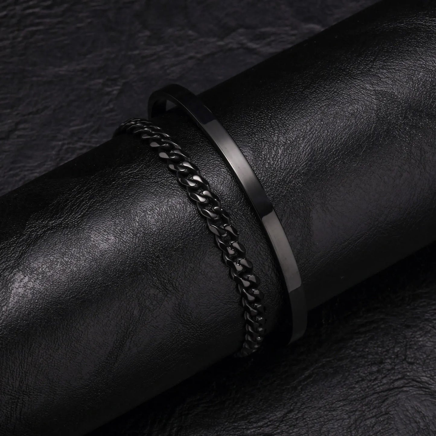 waterproof stainless steel bracelet minimalist men jewelry