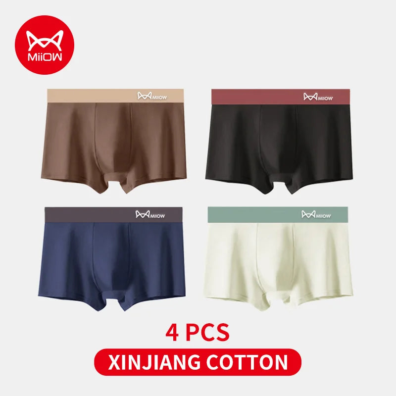 Soft stretch men’s underwear set in assorted colours