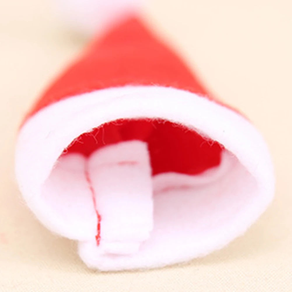 Close-up of a red and white object on a beige background