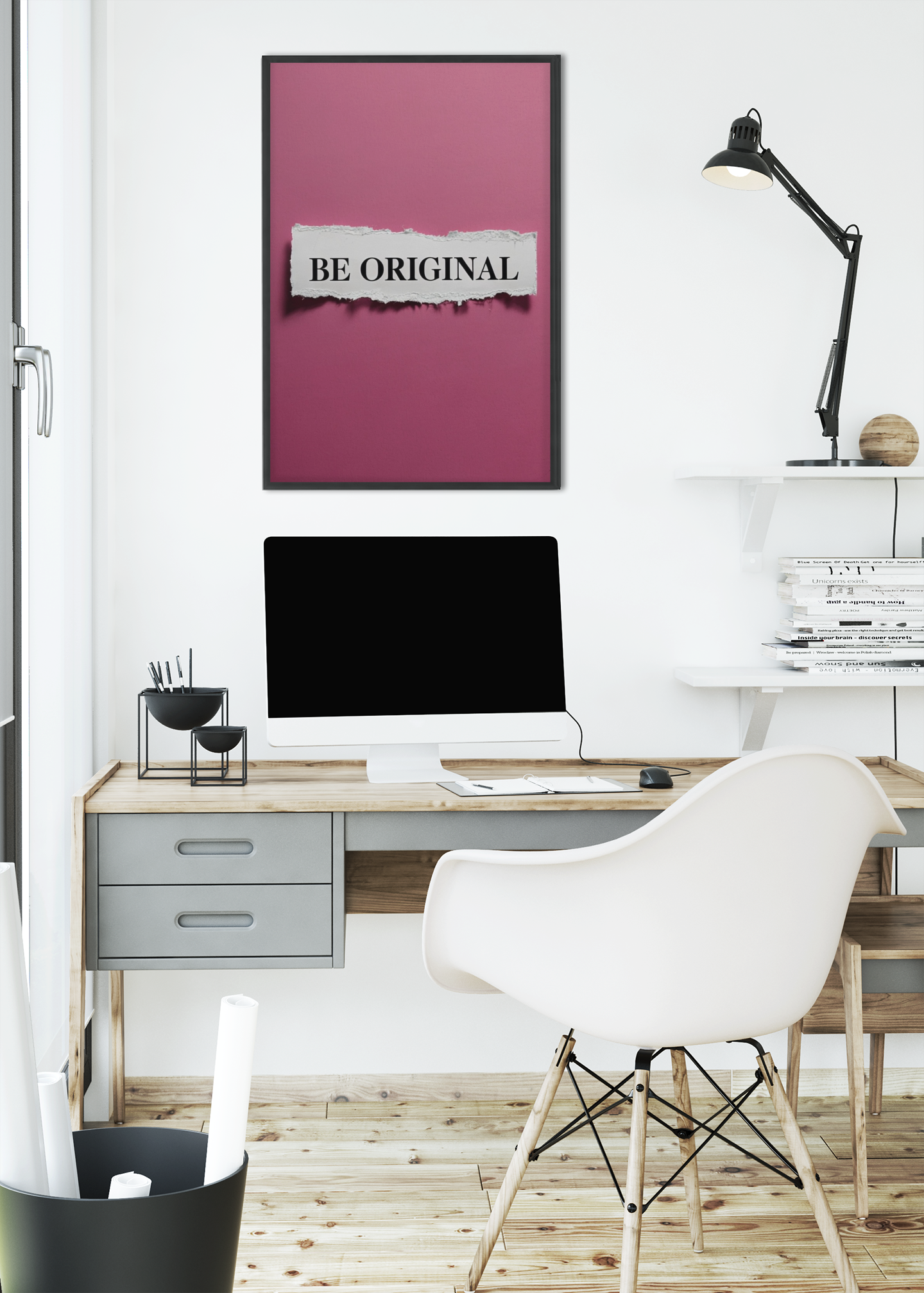 Be Original Posters: Motivational Wall Art for Creative Souls - Inspirational Quotes Decor