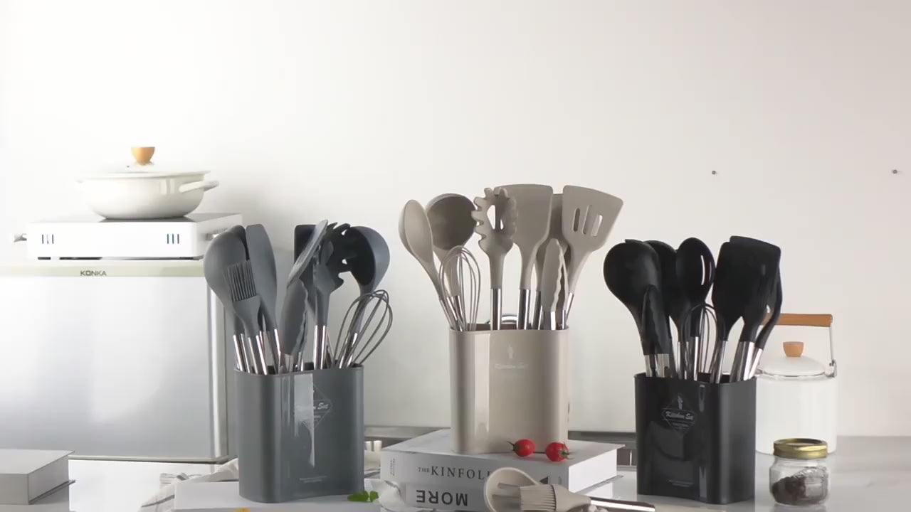 video of utensil set