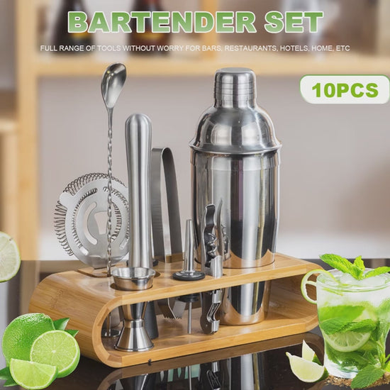 Video of the 10pcs cocktail set