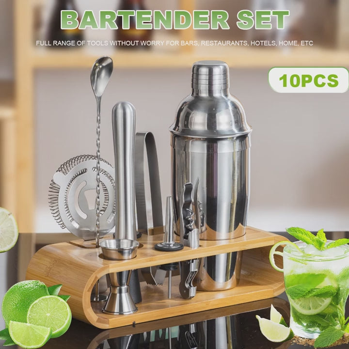 Video of the 10pcs cocktail set