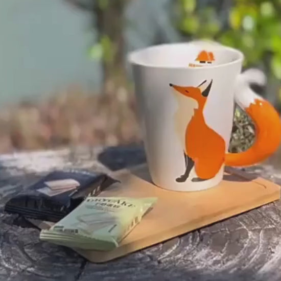Fox Ceramic Mug Video