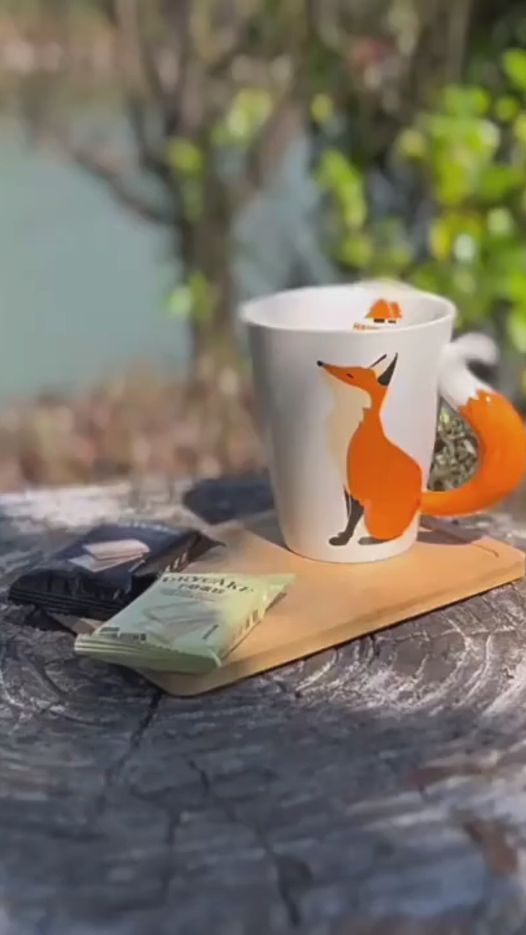 Fox Ceramic Mug Video